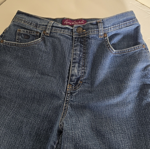 Amy Byer Denim - Gloria Vanderbilt Womens Classic Blue Jeans Size10 Med Wash 30x30 Cotton Blend